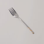 بنتولا طقم شوك حلويات ستانلس ستيل بلمعة مرآة 6 قطع 2.5 ملم image number 1