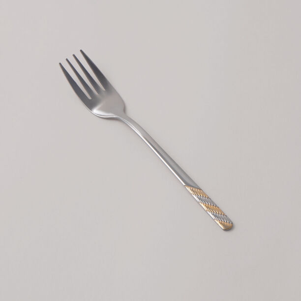 بنتولا طقم شوك حلويات ستانلس ستيل بلمعة مرآة 6 قطع 2.5 ملم image number 1