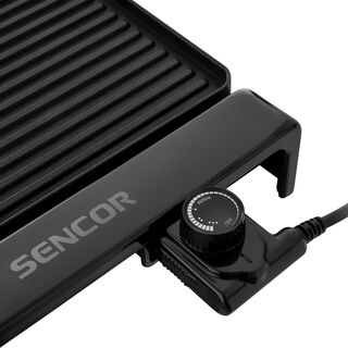 Sencor black electric grill 2300W with various programs