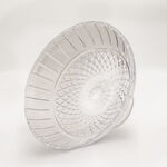 وعاء ديكور هومز زجاج شفاف 29.4*29.4*14.4 سم image number 2