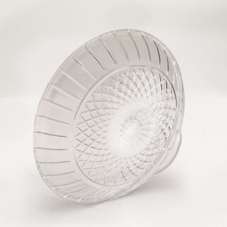 وعاء ديكور هومز زجاج شفاف 29.4*29.4*14.4 سم