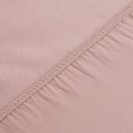 Boutique Blanche Fitted Sheet 100% Cotton 300Tc Sateen Queen, Blush 160*200 Cm image number 1