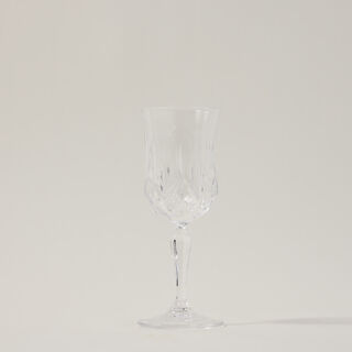 RCR transparent crystal goblets 6 pcs