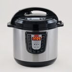 Alberto stainless steel electric pressure cooker 6L, 1000W, black image number 0