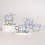 La Mesa Glass Tea Cup Set 12 Pieces image number 4