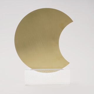 Luster Collection Acrylic Moon Home Accent, 15.5*5*22.2 cm