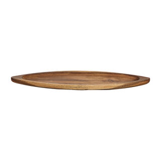 Acacia Wood Oval Serving Tray L:34*W:10.5CM