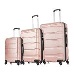 Travel Vision Prom Set Of 3 20/24/28" Rose Gold image number 0