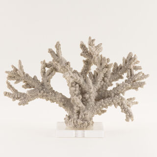 Homez resin baley decorative sculpture 38*10*26.3cm, grey