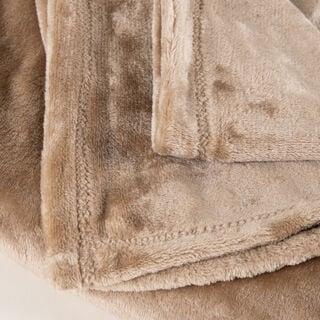 Super Soft Throw 127*152Cm Natural