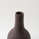Homez Clay Stone Vase 19*19*39Cm, Brown image number 2