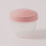 Alberto plastic lunchbox, pink 2460ml image number 4