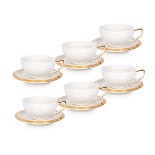 English Tea Cups Set S Gold 250 Ml