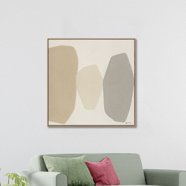 Homez hand painting on canvas wall art 100*100*4.5cm image number 0