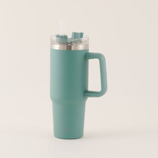 Dallaty Stainless Steel Thermo Bottle, Green 600 Ml
