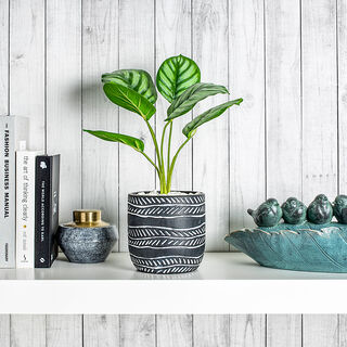 ARTIFICAL PLANT IVY LEAVES IN CERAMIC POT