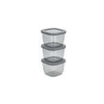 9 Piece Food Container set (350/1200/1750) Gray image number 5