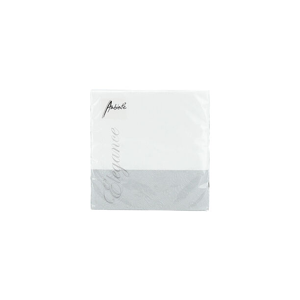 Serving Paper Napkins   25*25cm  Silver image number 0