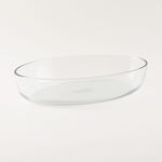 Pyrex 2 Pieces Clear Glass Mixed Roaster Set, 2.2L + 2.7L image number 2