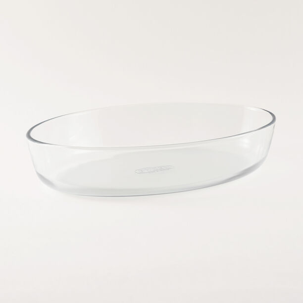 Pyrex 2 Pieces Clear Glass Mixed Roaster Set, 2.2L + 2.7L image number 2