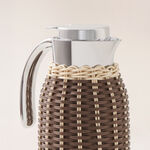 Dallaty stainless steel vacuum flask 1.2L, brown image number 3