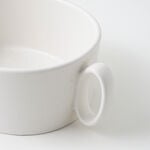 La Mesa stoneware oven to table small pot, off white 23.8*14.9*7.5 cm image number 3