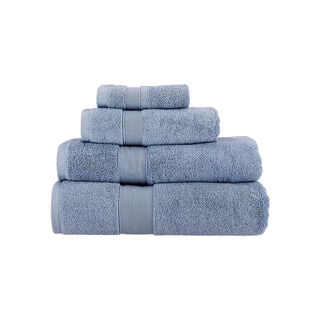 Boutique Blanche blue ultra soft cotton bathroom towl 70*140 cm