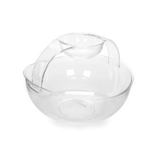 Alberto Acrylic Chip & Dip Bowl Set