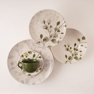 Rio leaf 20pcs porcelain dinner set
