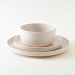 La Mesa 12 pcs dinner set white glaze image number 5