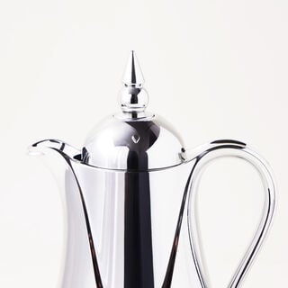 Dallaty Plastic Vacuum Flask Set Of 2, 1L, Silver