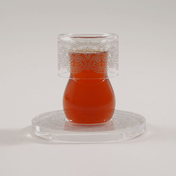 Dallaty acrylic tea cup set 12pcs image number 3