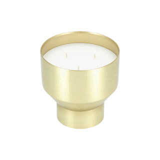 Metal Jar Candle Velvet Oud Rose Fragrance 15.2*15.8 cm