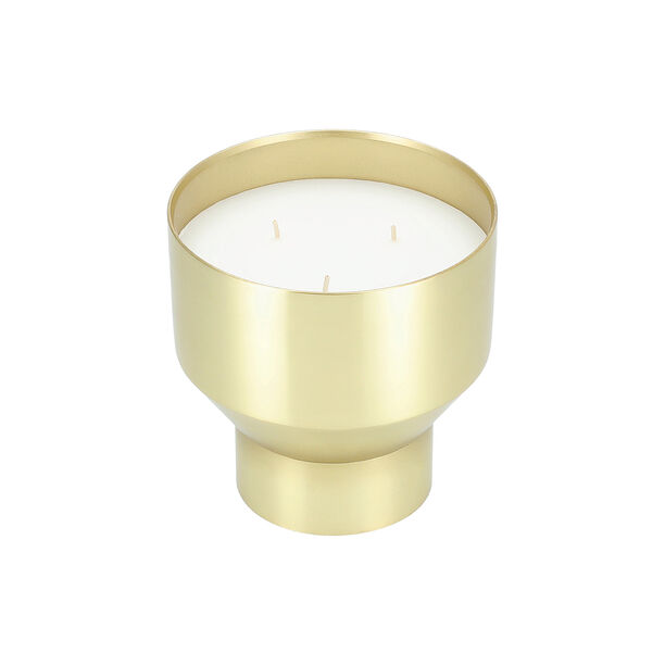 Metal Jar Candle Velvet Oud Rose Fragrance 15.2*15.8 cm image number 2