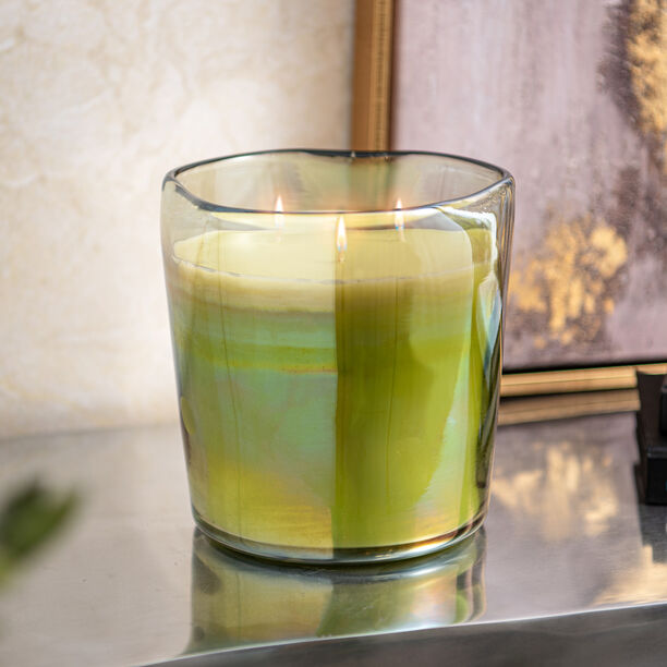 Glass Jar Candle  Songs Of Musk And Oud Fragrance 15.2*15.2 cm image number 0