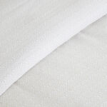 Boutique Blanche 3pcs cotton duvet cover 260*220cm 300 thread count white image number 3