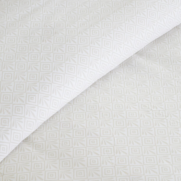 Boutique Blanche 3pcs cotton duvet cover 260*220cm 300 thread count white image number 3