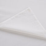 Boutique Blanche Duvet Cover Set 100% Cotton 200Tc Percale Super King White 260*240 Cm image number 1