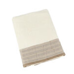 Striped Border Terry ShowerTowel 70*140 Cm image number 0