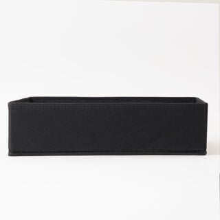 Homez Polyester Clothes Organizer With 6 Grid, Black