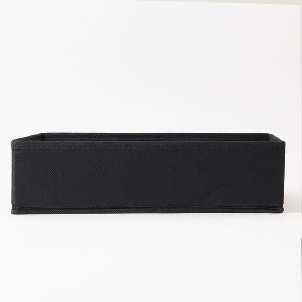 Homez Polyester Clothes Organizer With 6 Grid, Black image number 3