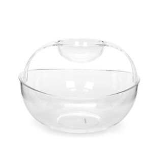 Alberto Acrylic Chip & Dip Bowl Set