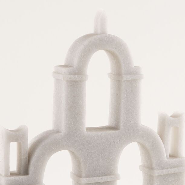 هومز قطعة ديكور أزتك ريزن 27*7*39سم، رمادي image number 3