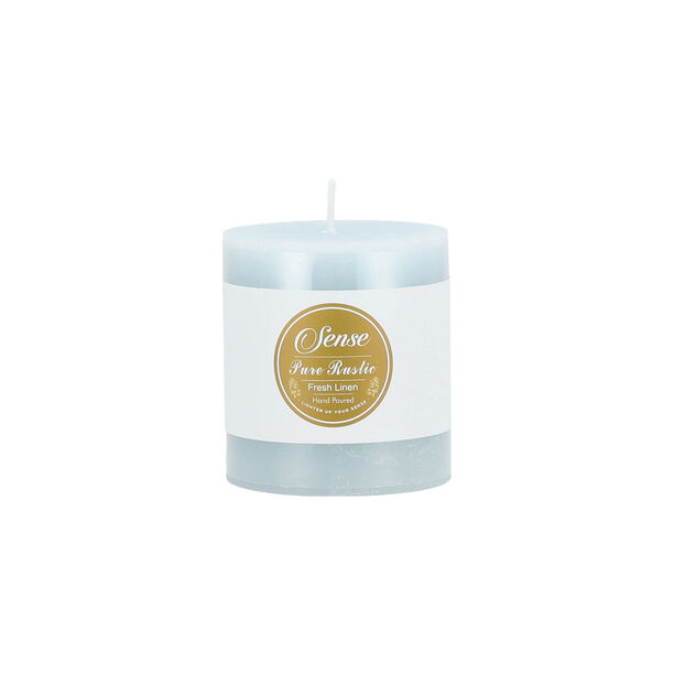  Pillar Candle Light Blue With 3% Fragrance 7*7.5 cm image number 0