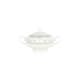 La Mesa grey bone porcelain dinner set 47 pcs