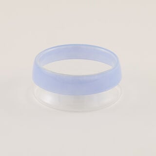 دلتي تمريه زجاج رمادي 12.5*6 سم