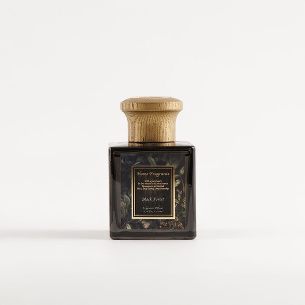 هومز فواحة معطرة زجاجي الغابة السوداء برائحة الزهور مع أعواد 200 مل image number 1