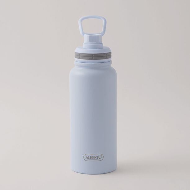 Alberto stainless steel double wall sports bottle, blue 800ml image number 1