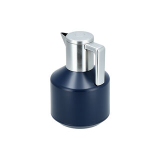 Oumq Plastic and Steel Vacuum Flask 1L Blue