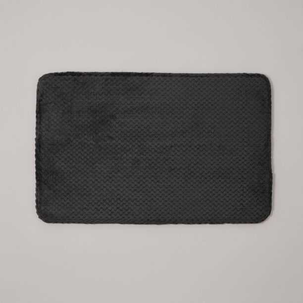 كوتاج دعاسة حمام ميموري فوم بوليستر، أسود 50*80*1.2 سم image number 0